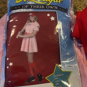 A League of Their Own Women's costume XS.